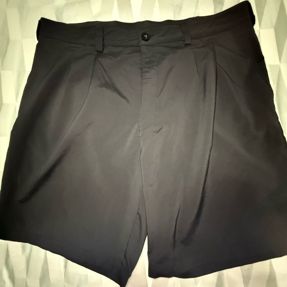 Reebok Black Flat Front Shorts